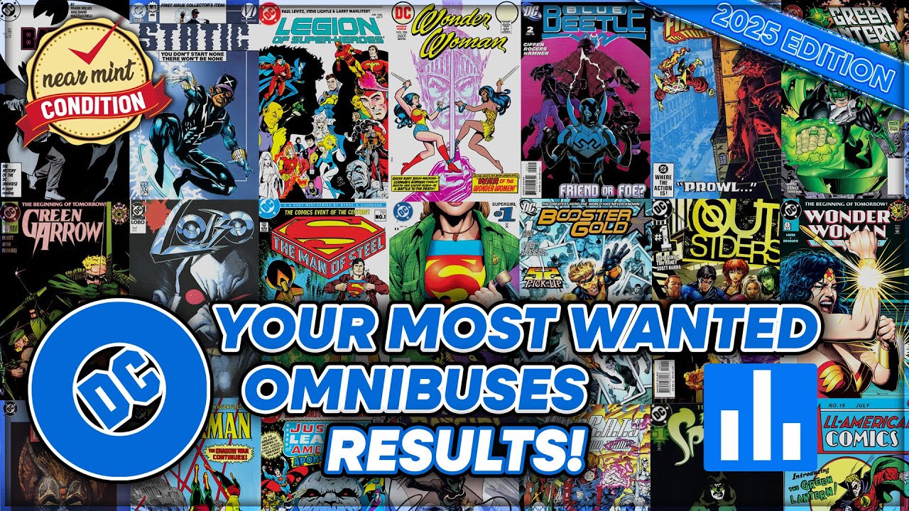 Your TOP 60 Most Wanted DC Omnibus! 2025 Edition! Batman Omnibus | Superman Omnibus |