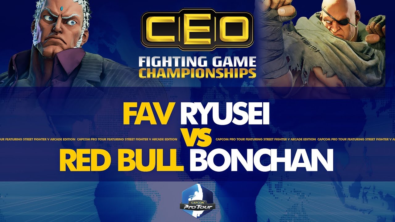 FAV Ryusei  (Urien) vs RED BULL Bonchan (Sagat) - CEO 2019 Top 24 - CPT 2019