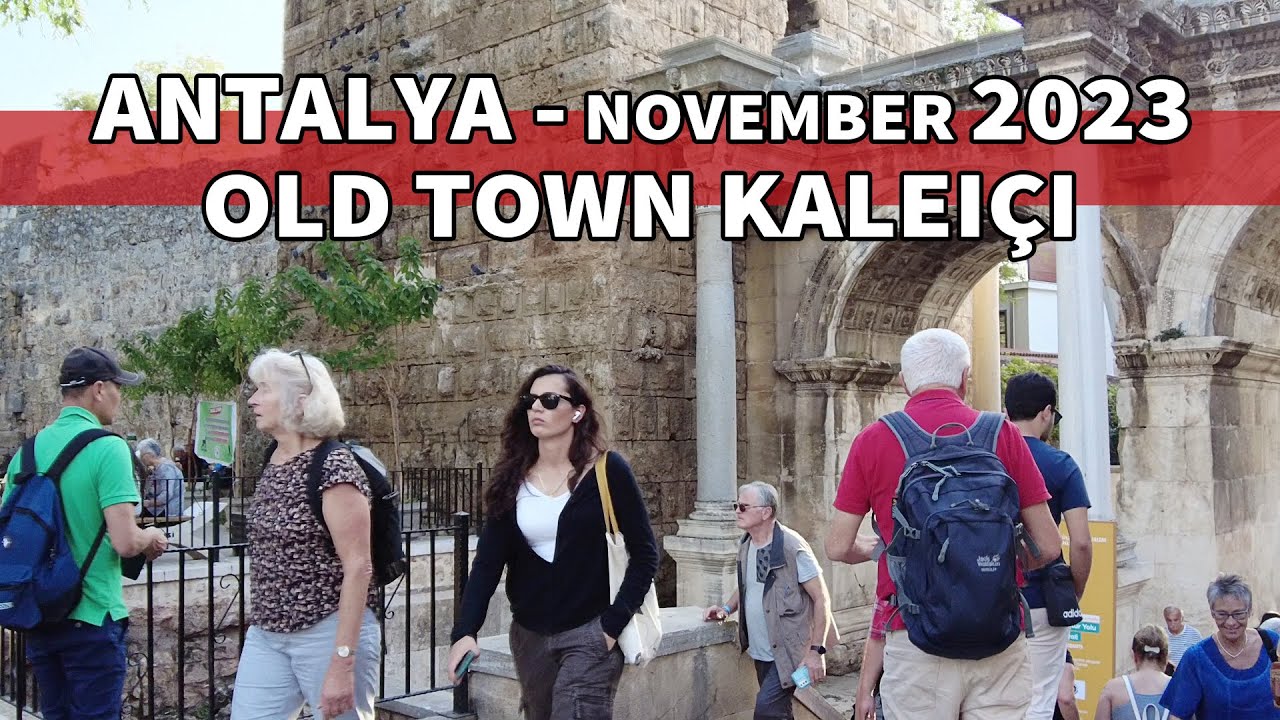Antalya. Kaleici Walking Tour. November, 2023