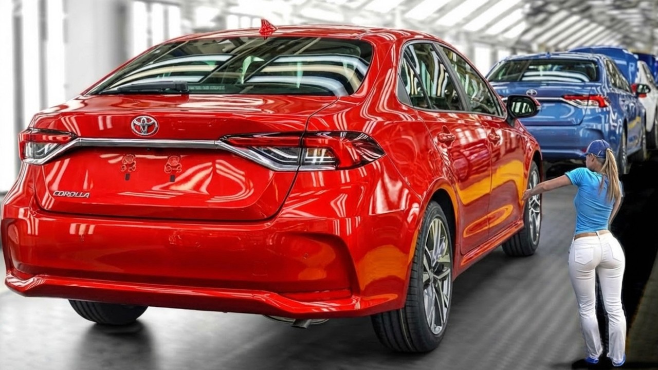 US Toyota Corolla Factory: Building America’s most reliable car [Full Documentary: Assembly line]