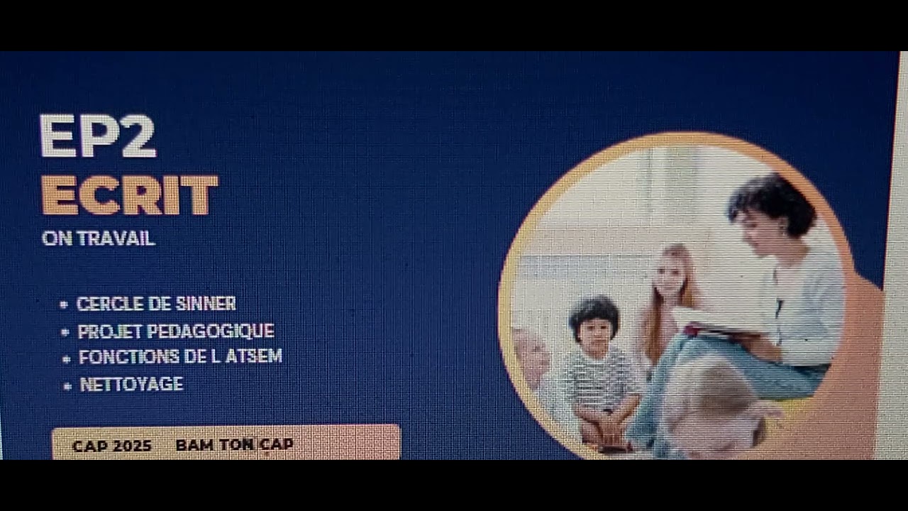 CAP AEPE : Je révise EP2 avant l examen