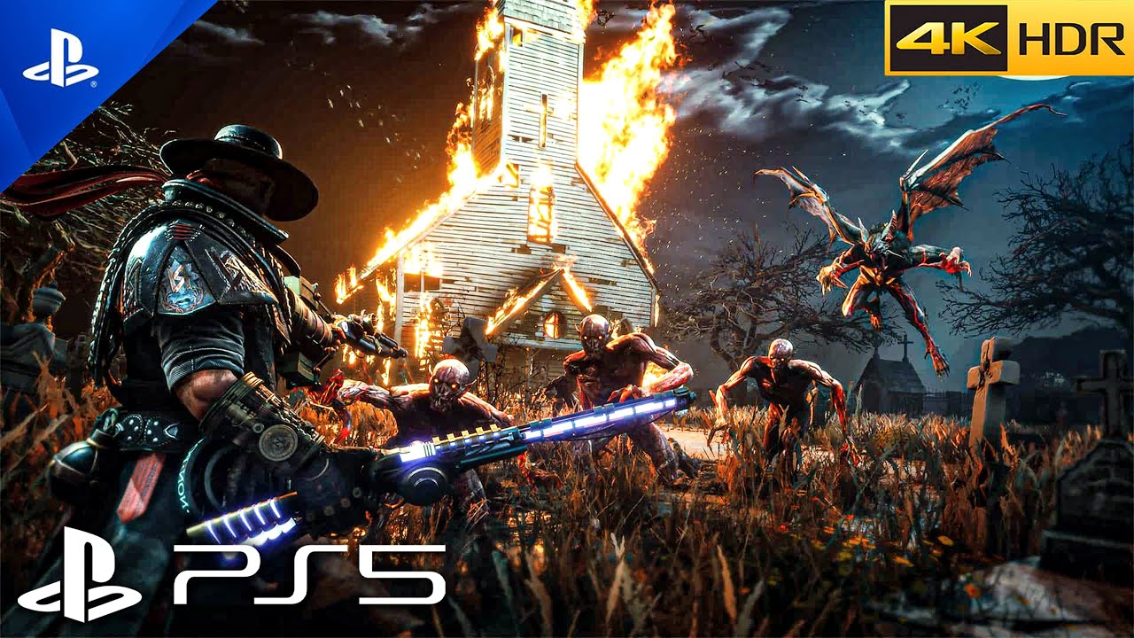 (PS5) EVIL WEST - THIS VAMPIRE HUNTING GAME LOOKS AMAZING | Realistic ULTRA Graphics [4K HDR]
