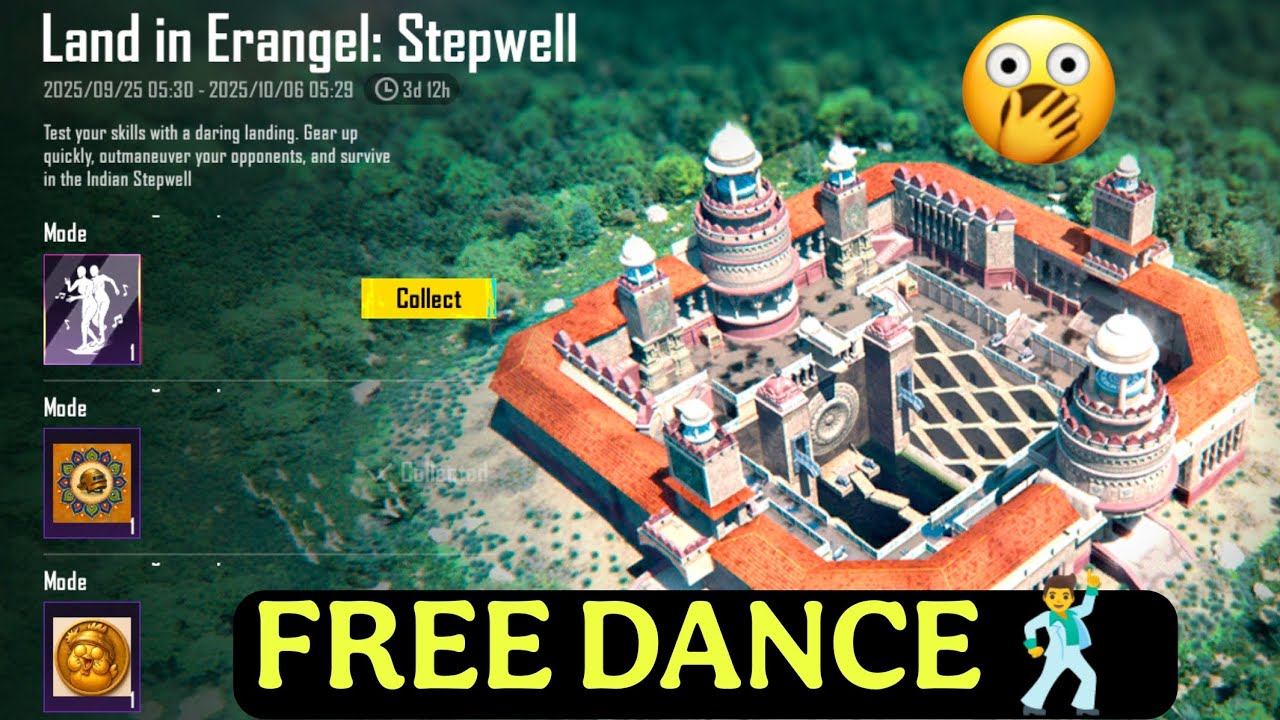 Get Free Boat Race Dance Emote & Avatar | Frame In BGMI | BGMI New Stepwell Event Dive Master 😍
