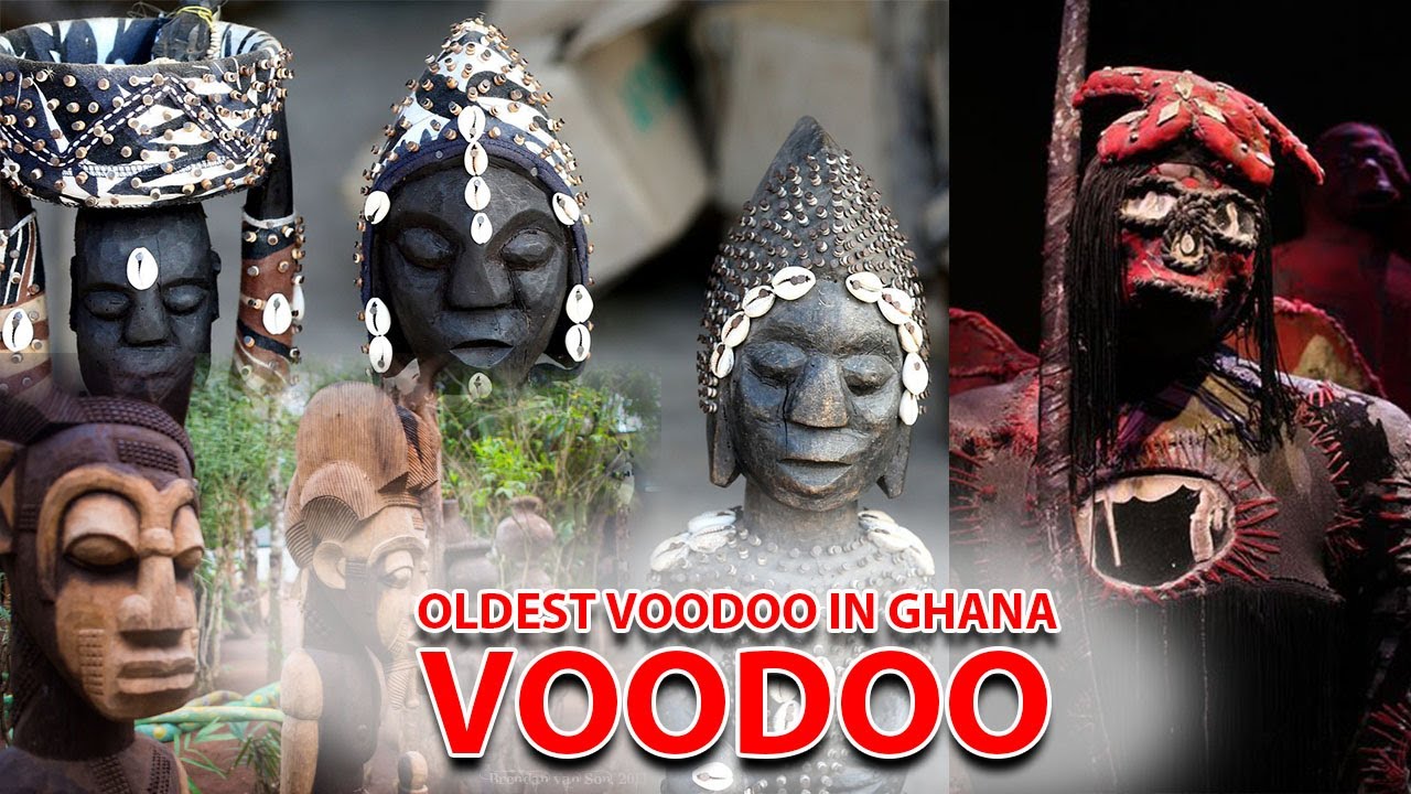 56YRS OLDEST VOODOO TEMPLE IN VOLTA REGION - EVE WHICH WAS ESTABLISHED IN 1964!!  AFRICAN POWER!