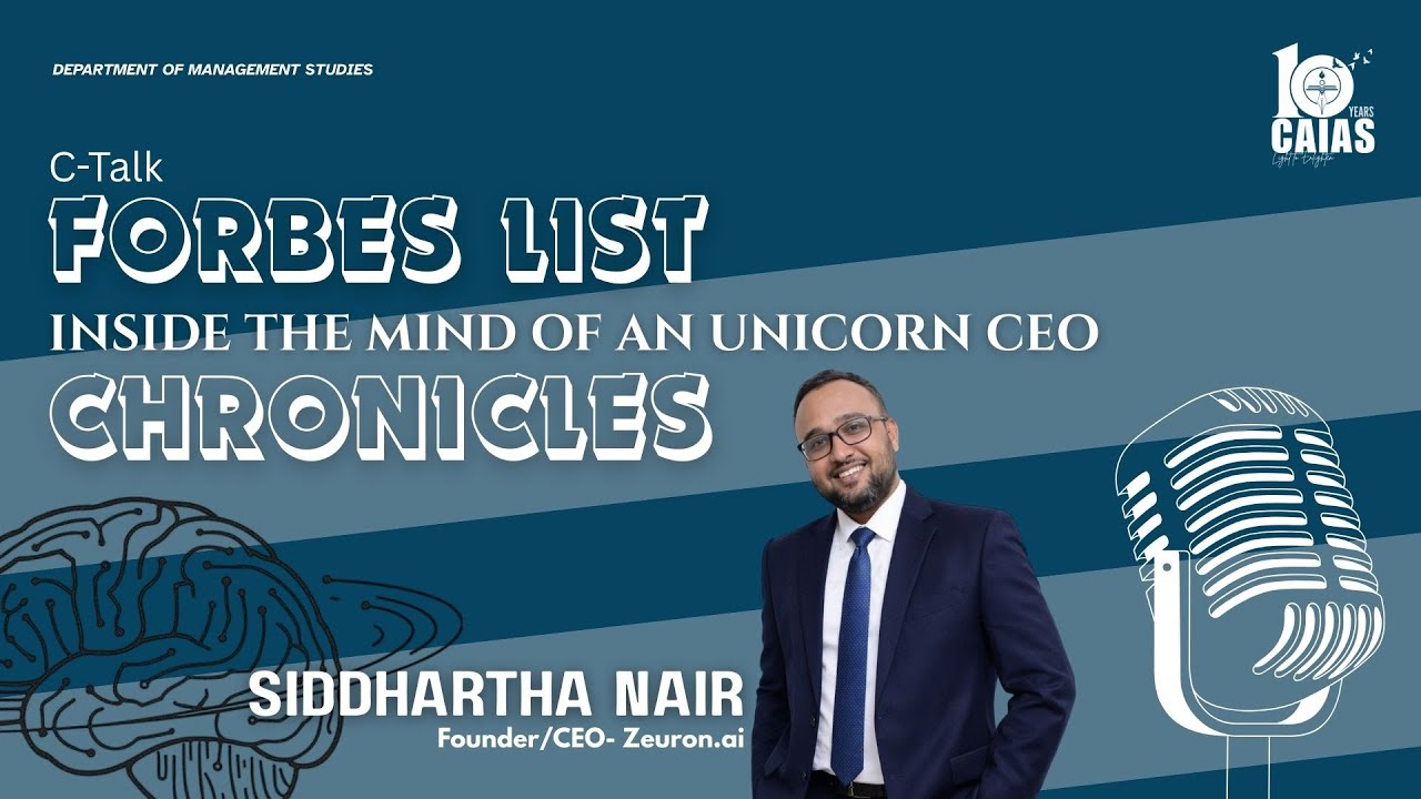 CTRL + ALT + Talk | Turning Ideas into AI Impact with Siddhartha Nair