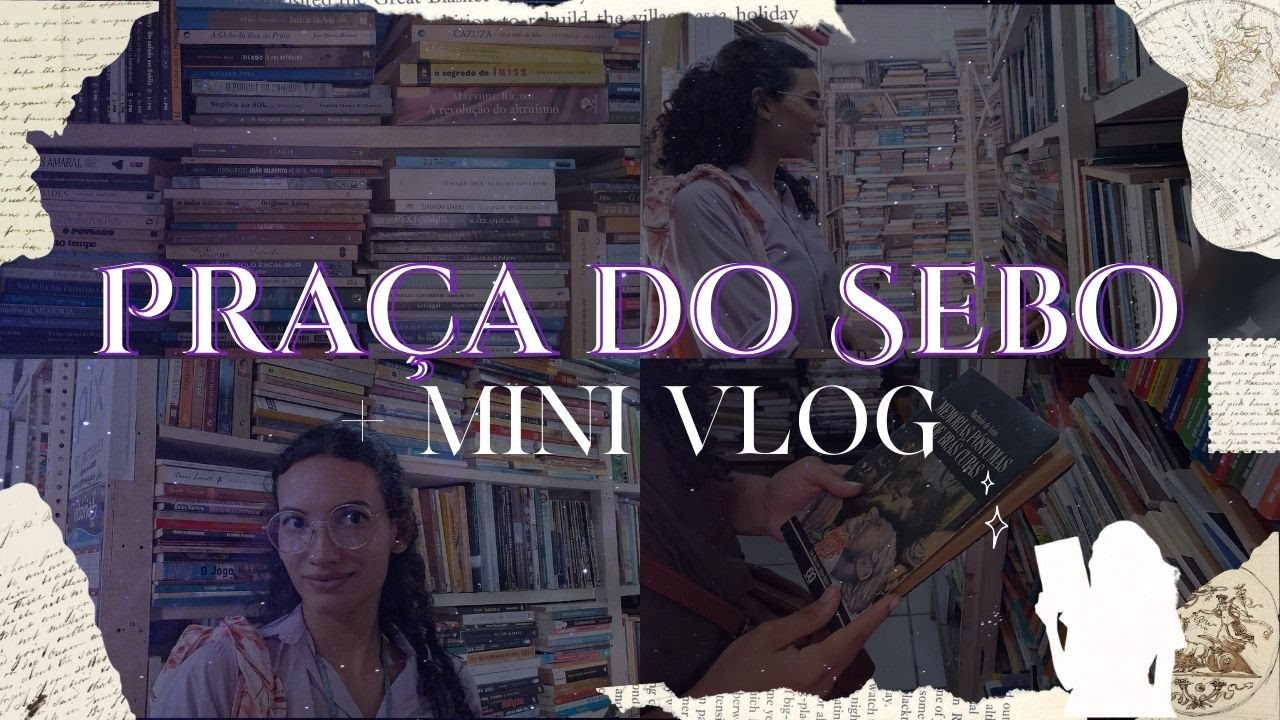 Visitei a Praça do Sebo no Recife | Consegui trocar livros usados?