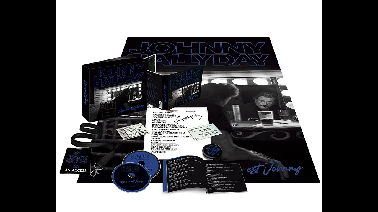 Johnny Hallyday Boxset Mon Nom Est Johnny - Edition Collector