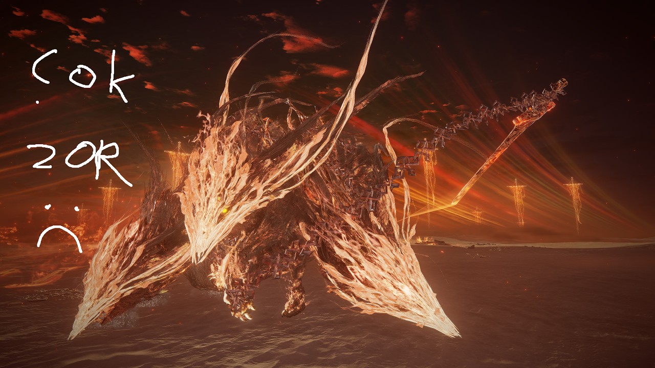 Elden Ring Nightreign Gladius, Beast of Night (Everdark) Boss Fight 🤔