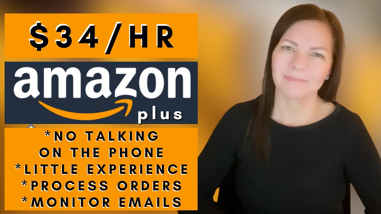 Amazon is Hiring Remote plus No Phone Little Eperience Work From Home Jobs 2026