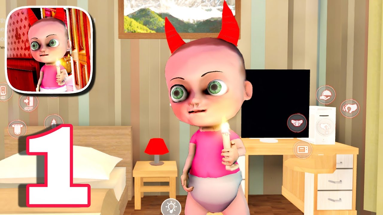 Scary Baby Pink Horror Game Full Gameplay Walkthrough Part 1