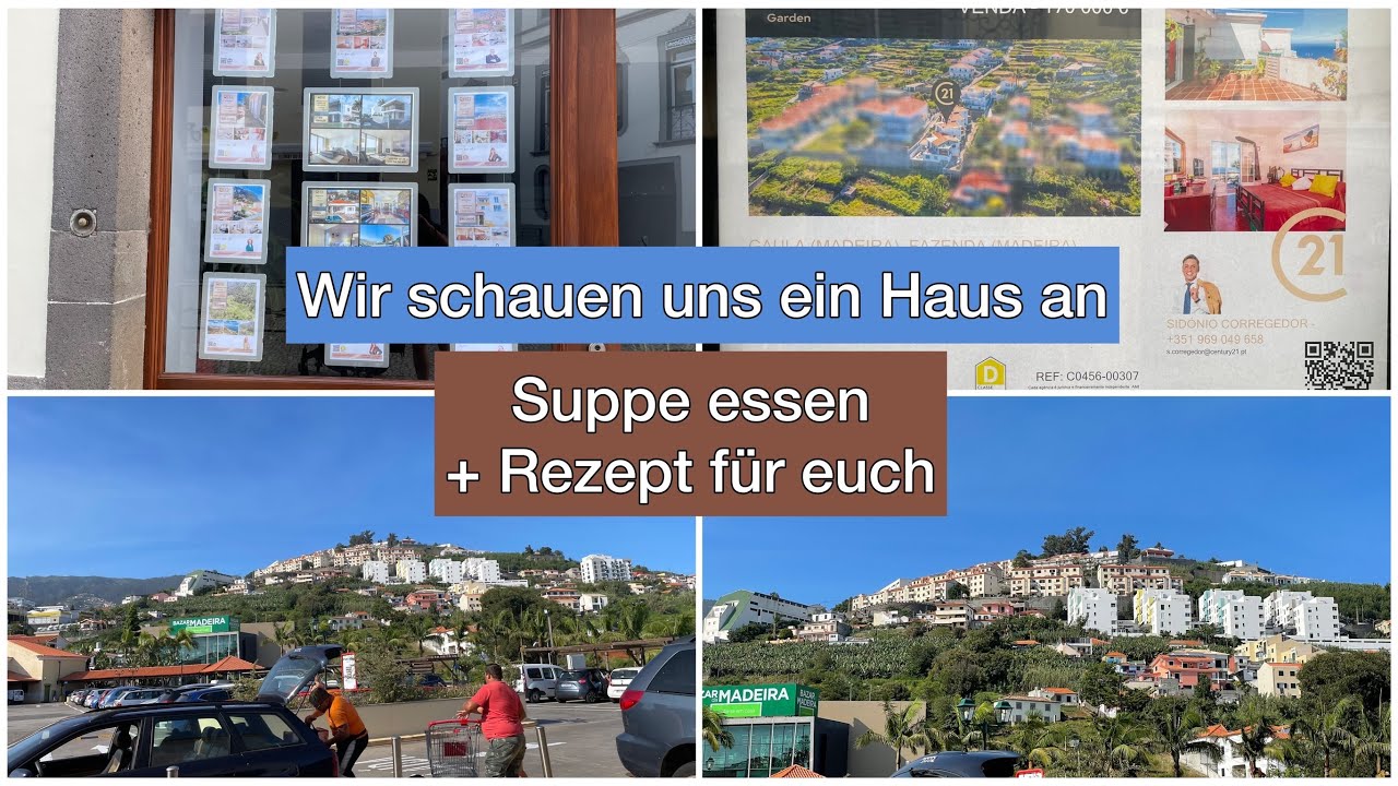 Madeira Vlog #6 + Rezept für euch | Wir schauen uns ein Haus an | Preise | Marytuga