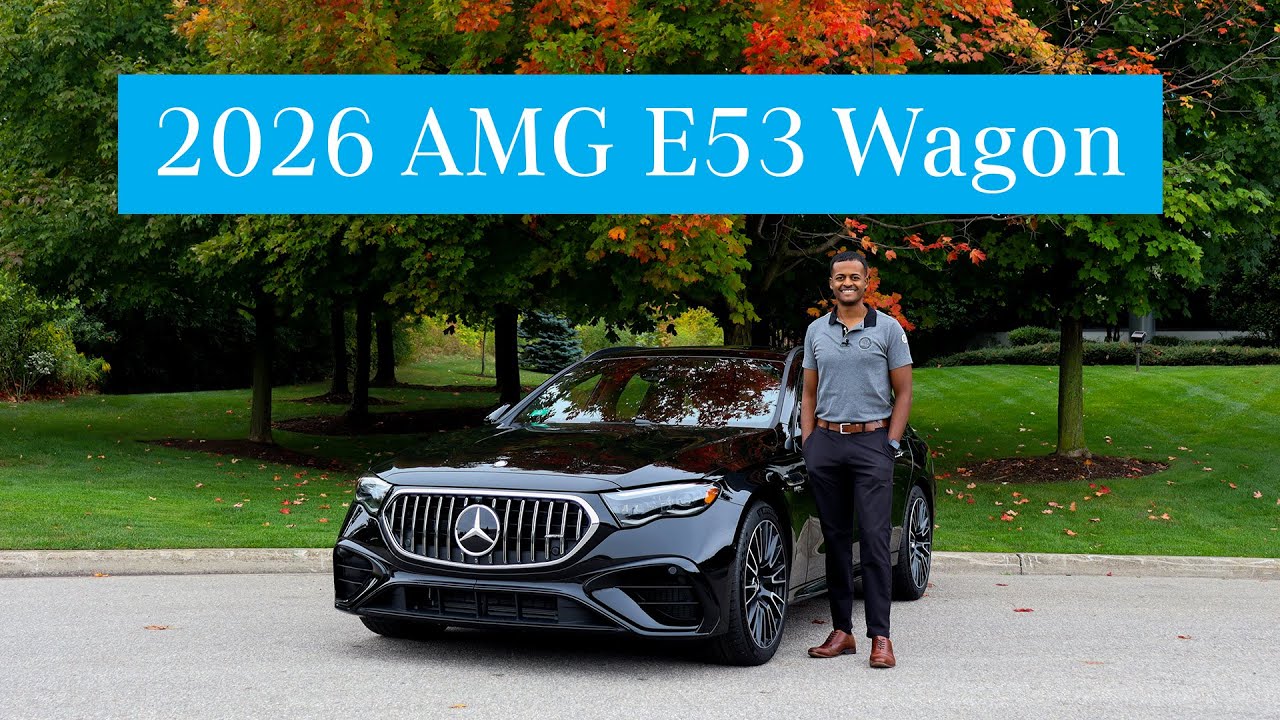 Прибыл универсал Mercedes-AMG E53 2026 года!