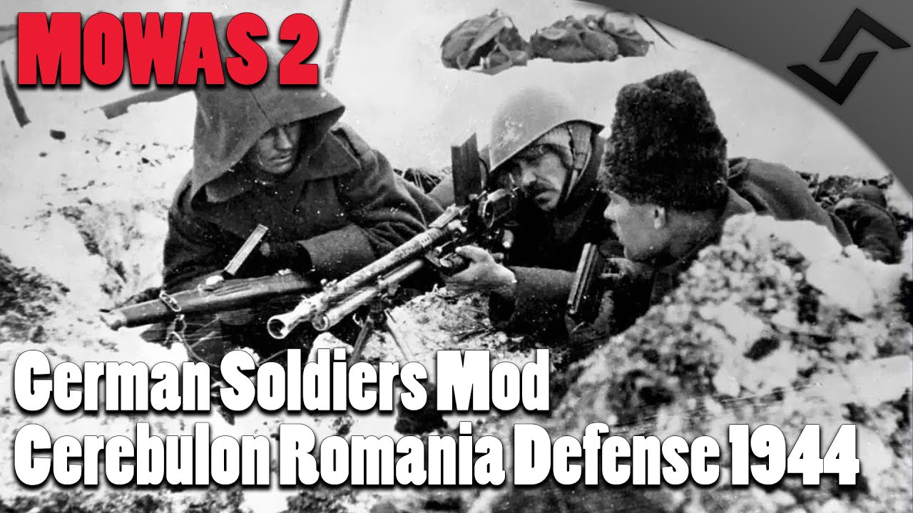 Men of War: Cerebulon Romanian Defense - German Soldiers Mod Defense Mission