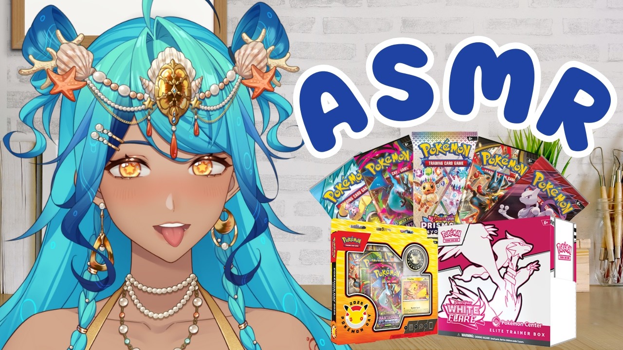 【NT5 ASMR】Trigger Focus: Pokemon TCG Pack Opening and PreGrading.
