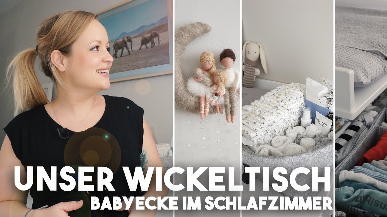 Unser Wickeltisch I Babyecke im Schlafzimmer I Mellis Blog