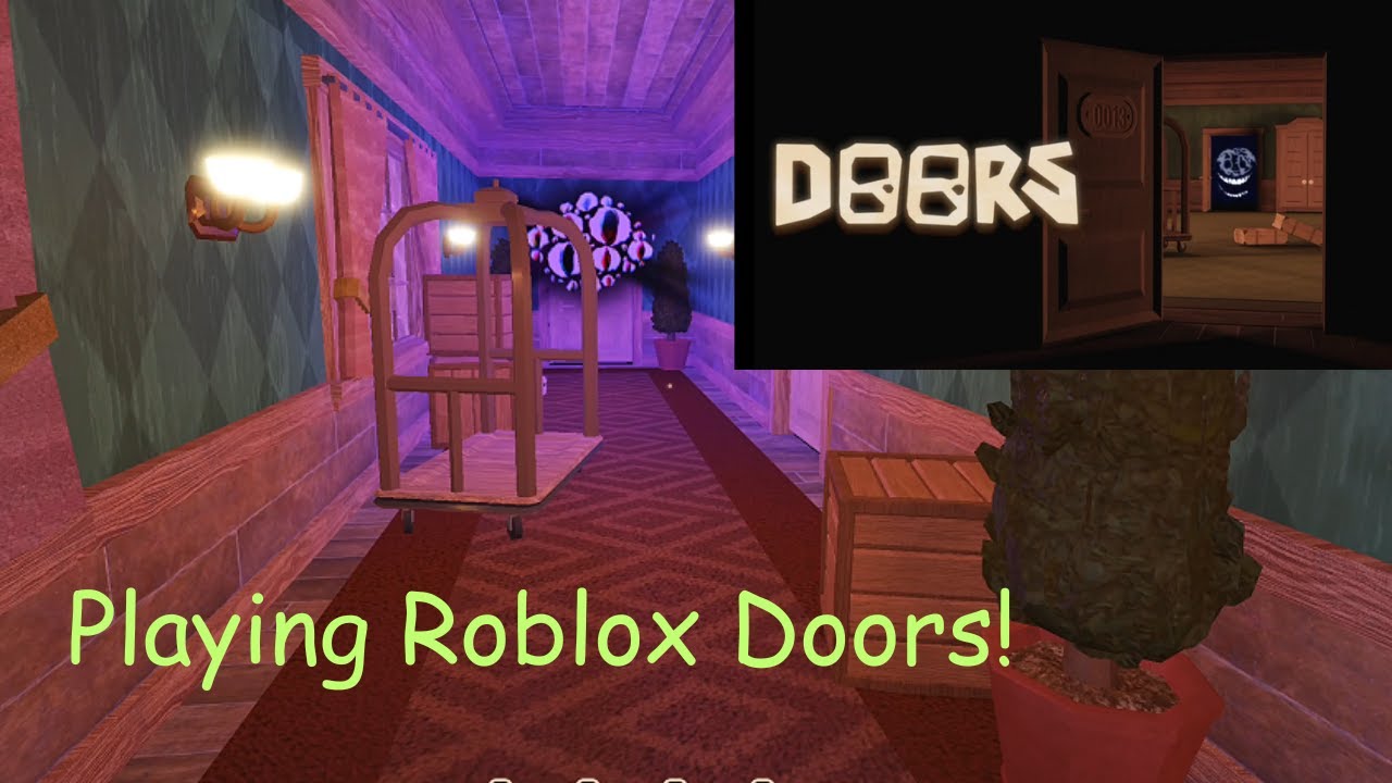 PLAYING ROBLOX DOORS 2K 60 FPS NO COMMENTARY!
