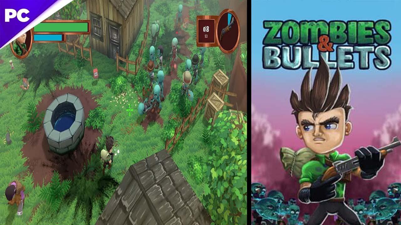 Zombies & Bullets - 3D top-down action shooter where you must help the soldier Jacob | PC Games