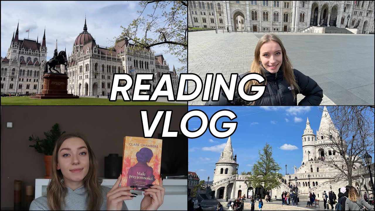 READING VLOG - kilka dni w Budapeszcie, Małe przyjemności i nowe książki! 📚