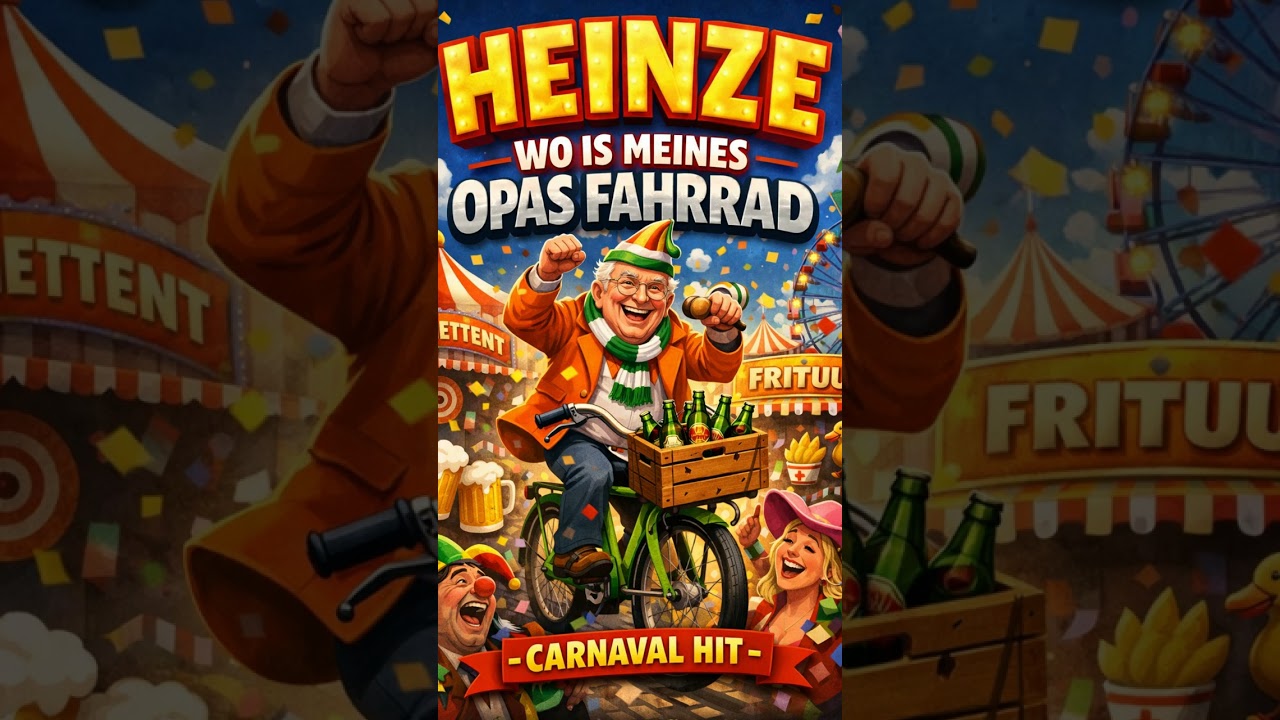 HEINZE WO IST MEINES OPAS FAHRRAD - CARNAVAL HIT