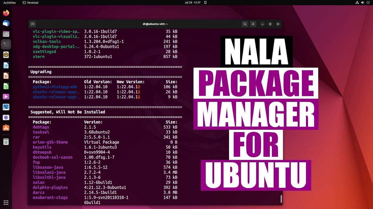 Nala is a New Package Manager for Debian and Ubuntu