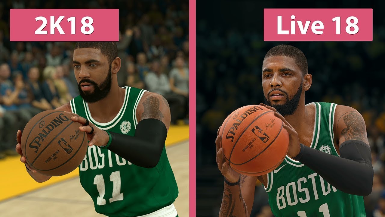NBA 2K18 vs. NBA Live 18 Graphics Comparison on PS4