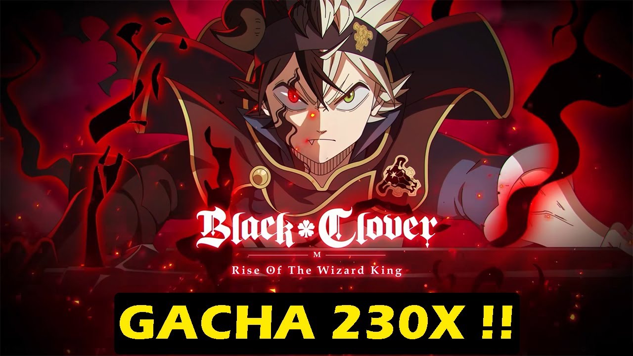 All In Semesta !!! Gacha Black Asta 230x Lets Gooo - BLACK CLOVER MOBILE