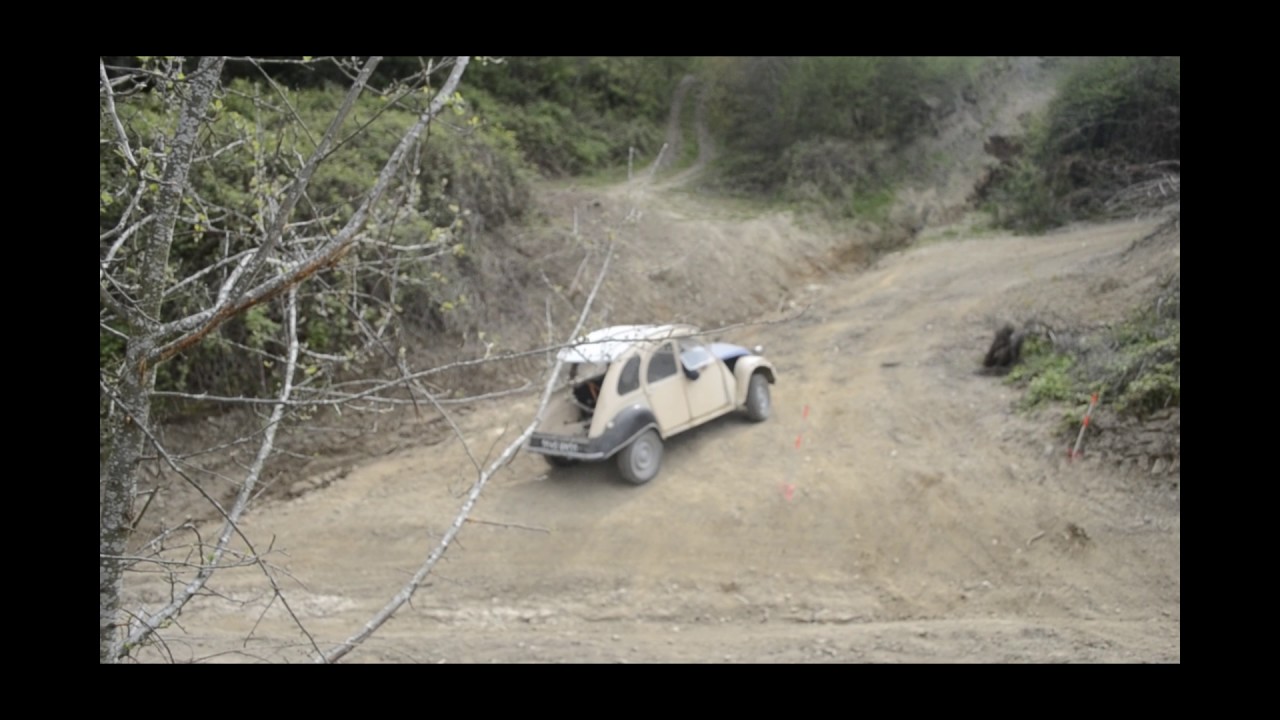2cv 4x4 Morvan 2017 Trial samedi