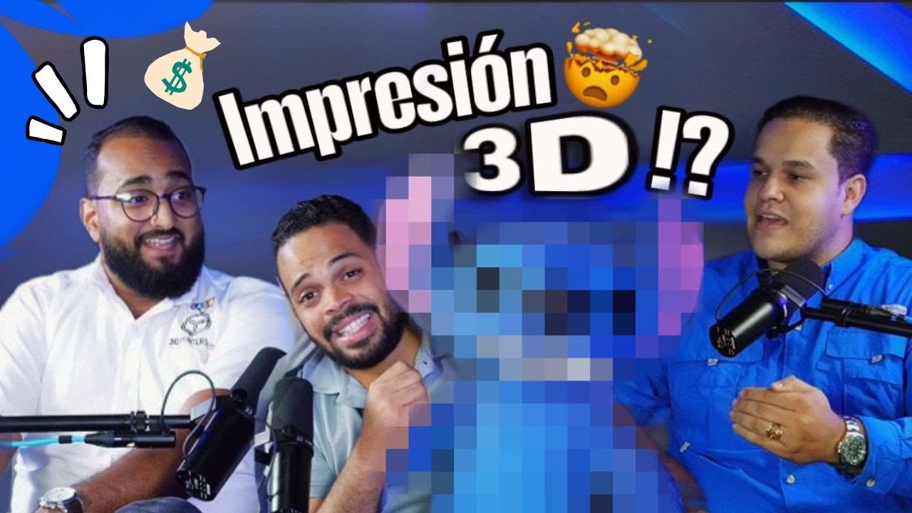 CONSTRUYERON UN NEGOCIO EXITOSO CON IMPRESION 3D!! 3D PRINTERS RD -Tech Talk Ep.1