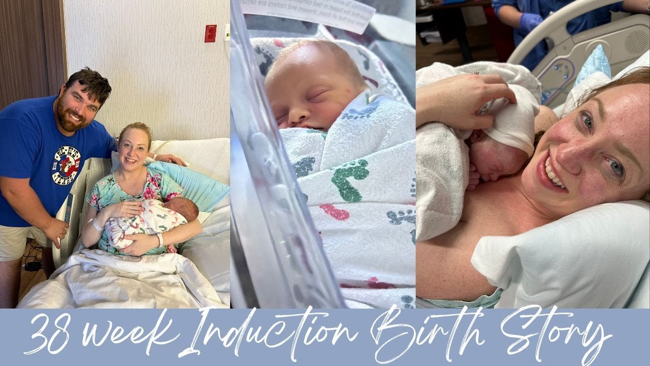 My Positive Birth Story | Induced at 38 weeks with Gestational Diabetes