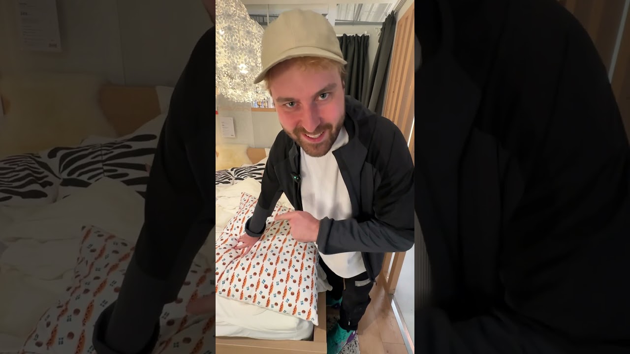 Selbstgemachtes Bettzeug in IKEA schmuggeln! 👀😂 Teil 2