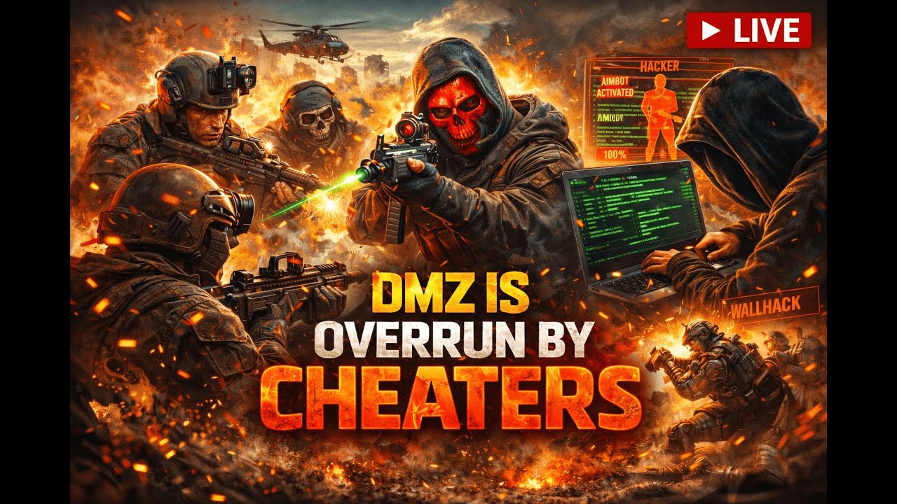 Live : DMZ - 285 Days of DMZ, Lets die to Cheaters back to back.