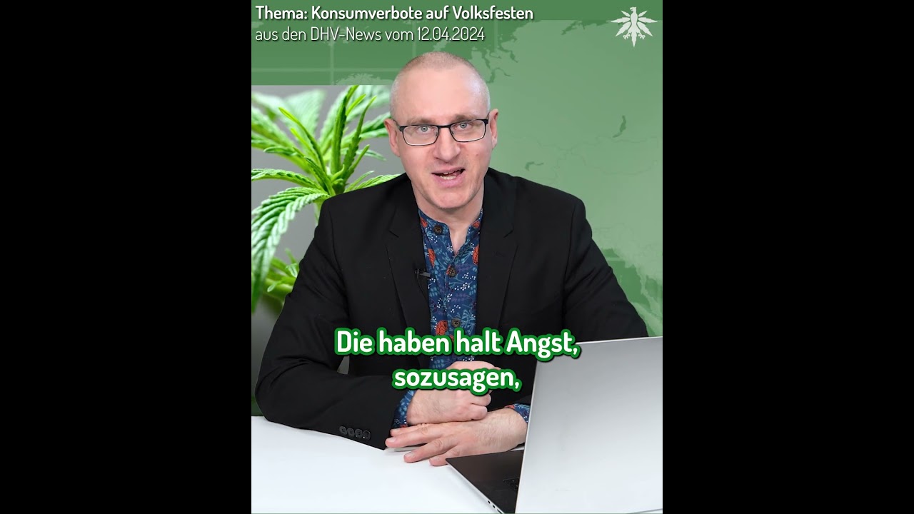 Kiffverbote auf Volksfesten? 🚭 | Clip aus den DHV-News vom 12.04.2024