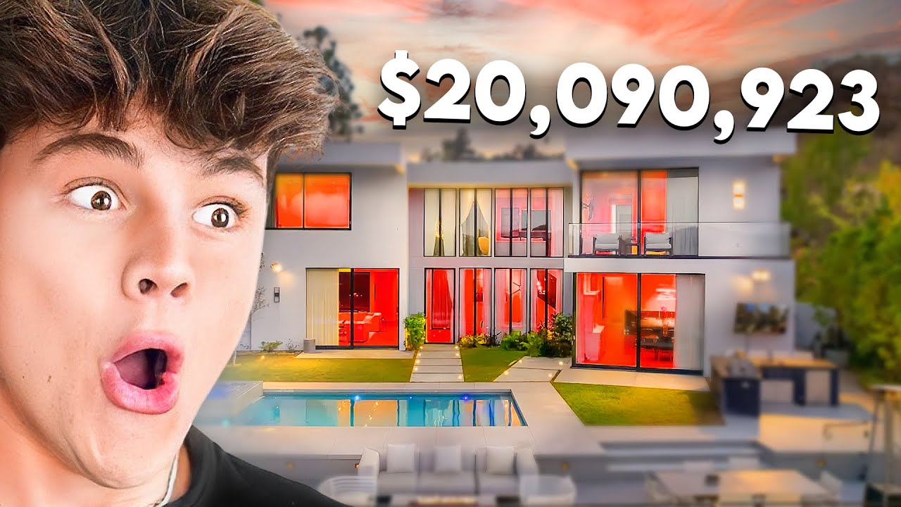 My New $20,000,000 LA House Tour at 19 Years Old