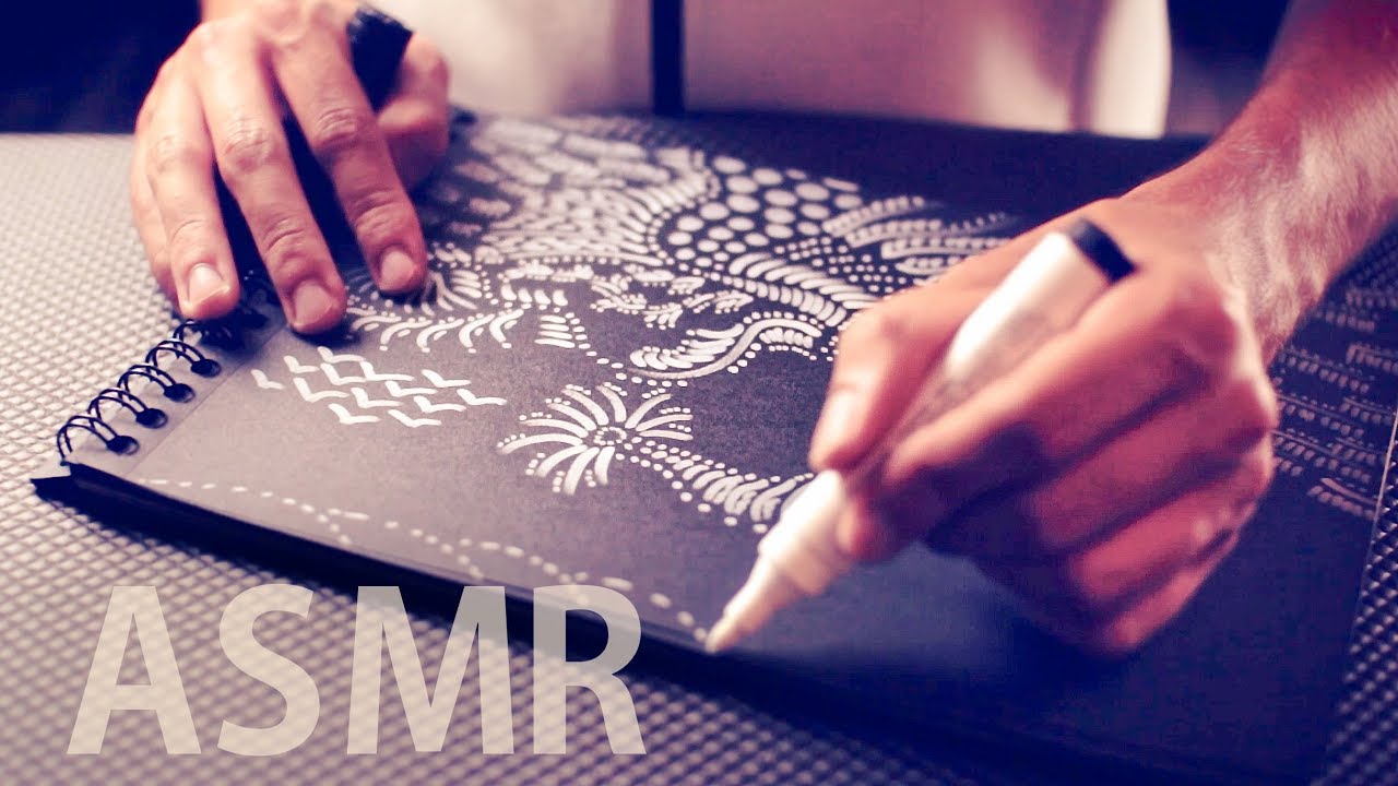Drawing Mesmerizing Landscape 🖍️ASMR