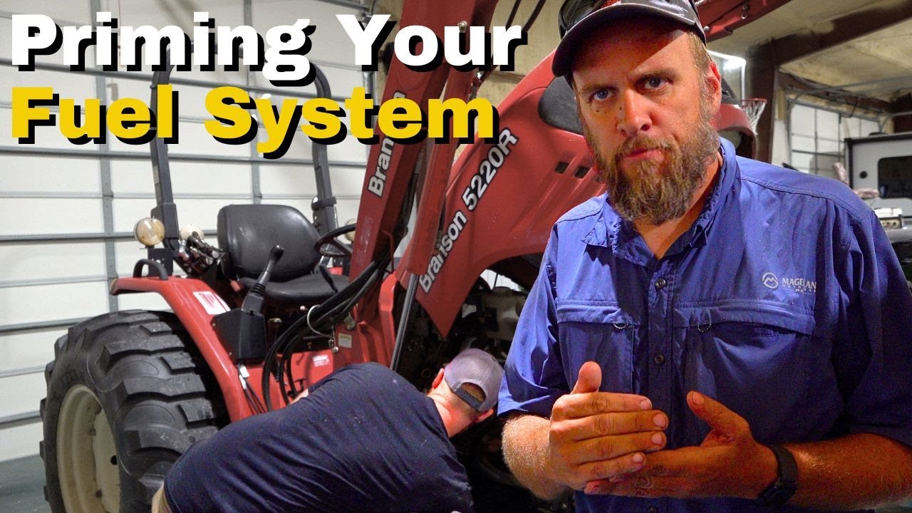What to Do if Your Tractor Runs out of Fuel - It Depends on the Engine