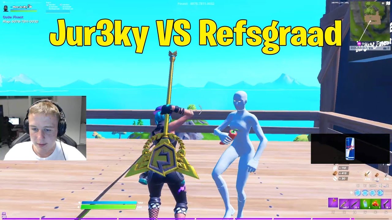 Wave Jur3ky VS Falcon Refsgaard 1v1 Buildfights