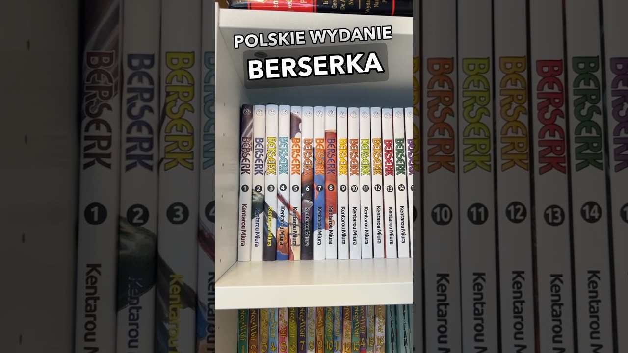 Polskie wydanie Berserka #pieznamangi #berserk #manga