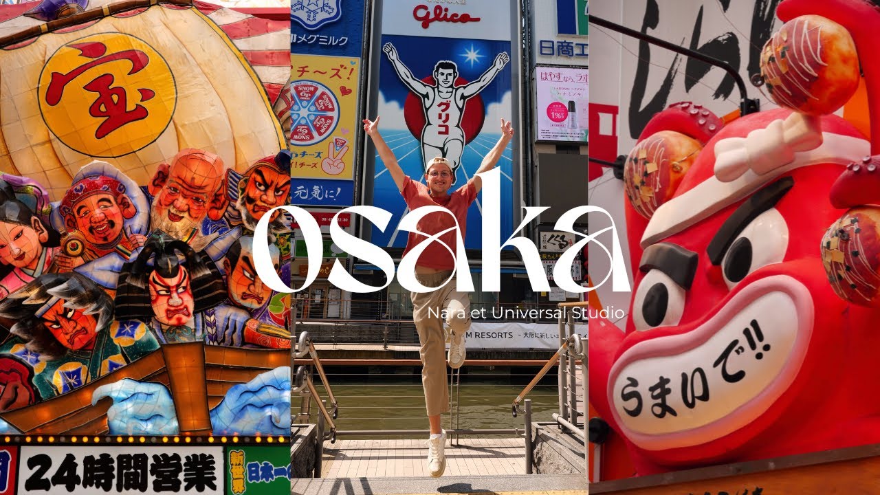Osaka au Japon : Temples cachés et ruelles animées à découvrir