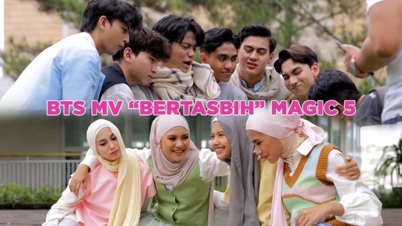 Kekompakan Cast Magic 5 saat Shooting MV 