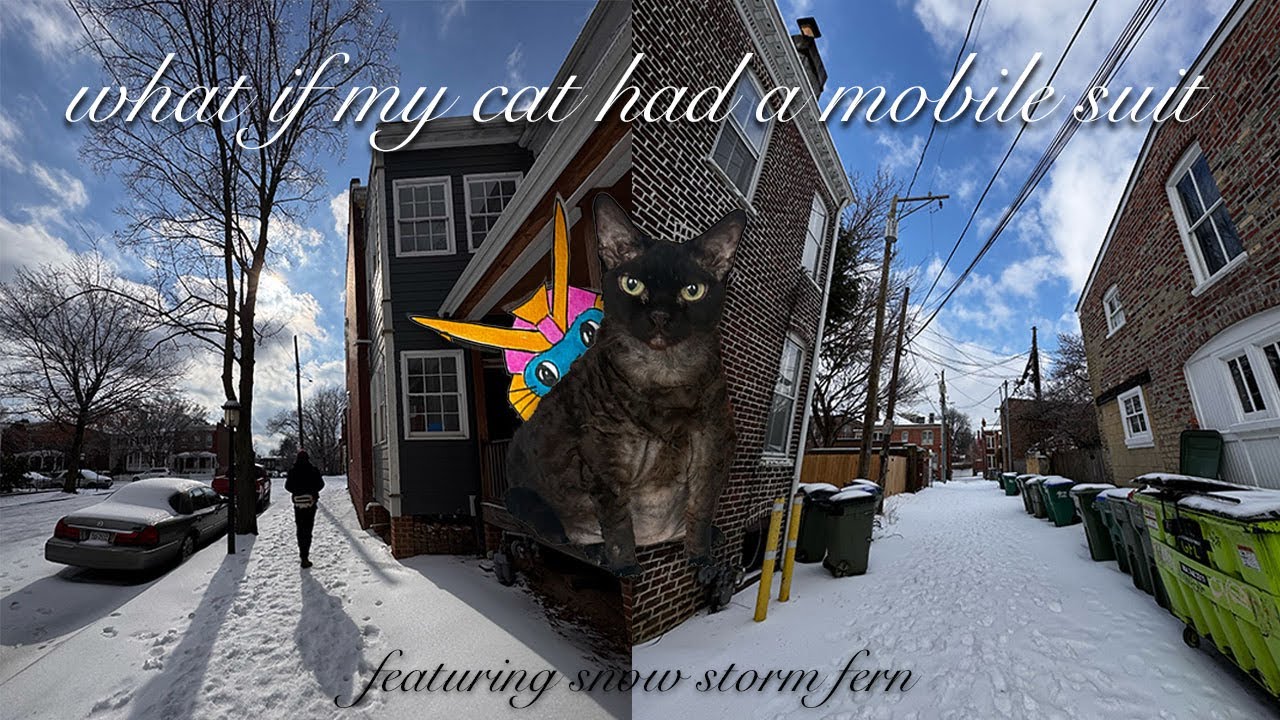 Sketchbook vlog no.1 + snow storm fern prep and an icy neighborhood walk