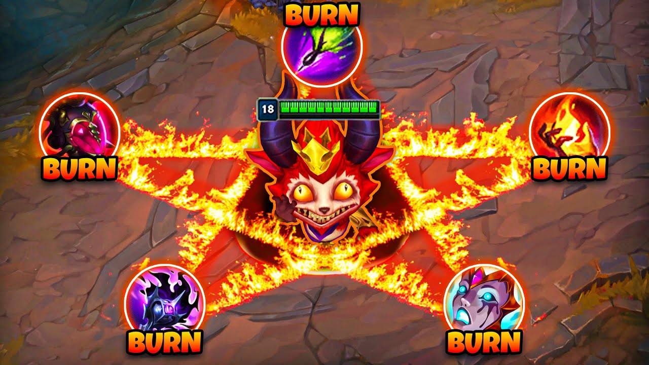TEEMO IS THE FINAL BOSS OF LEAGUE OF LEGENDS (PENTA BURN SHROOMS)