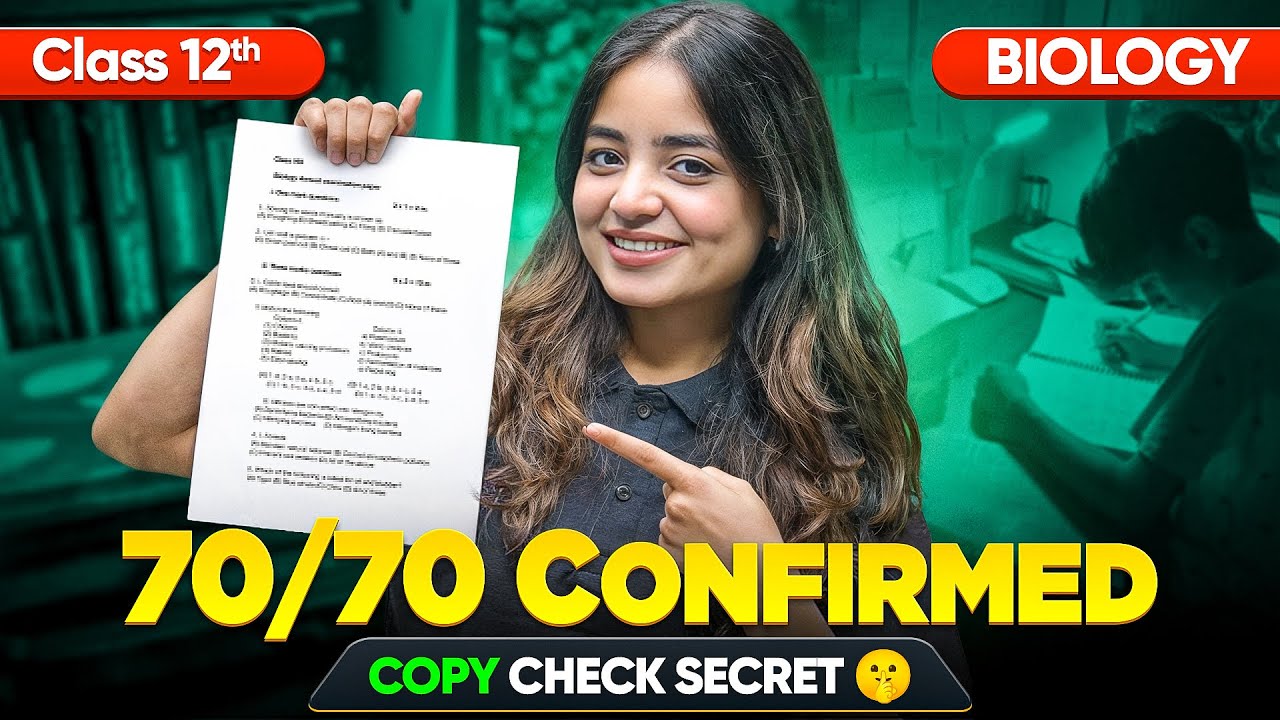 Class 12 Biology 70/70 Answer Writing Tips🔥| CBSE Boards 2026 | Apeksha Ma'am