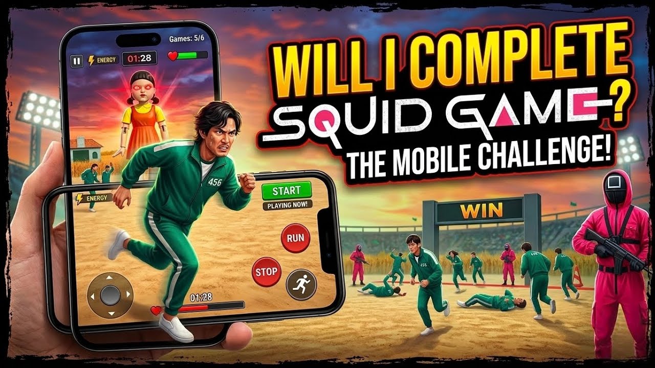 Will I complete Squid Game? | Squid Game in mobile @TechnoGamerzOfficial @MrBeastGaming @youyuyouxi 