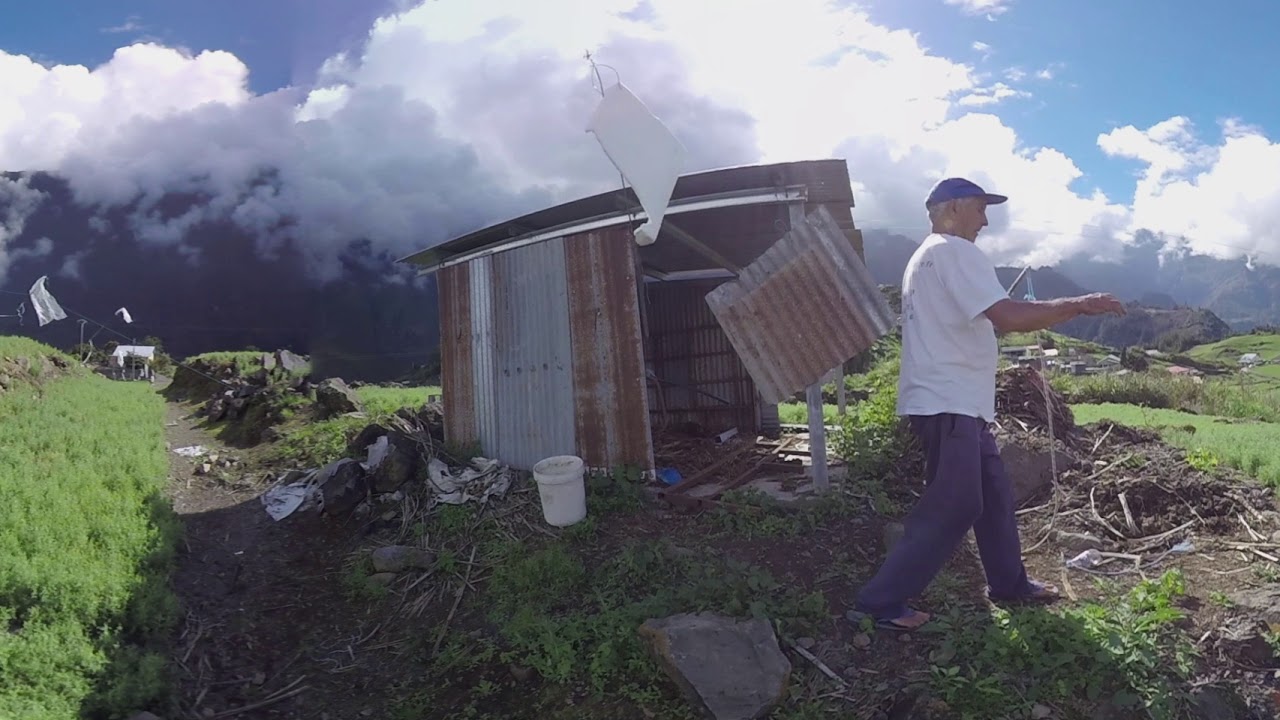 La vie dans le Cirque de Cilaos, à la Réunion