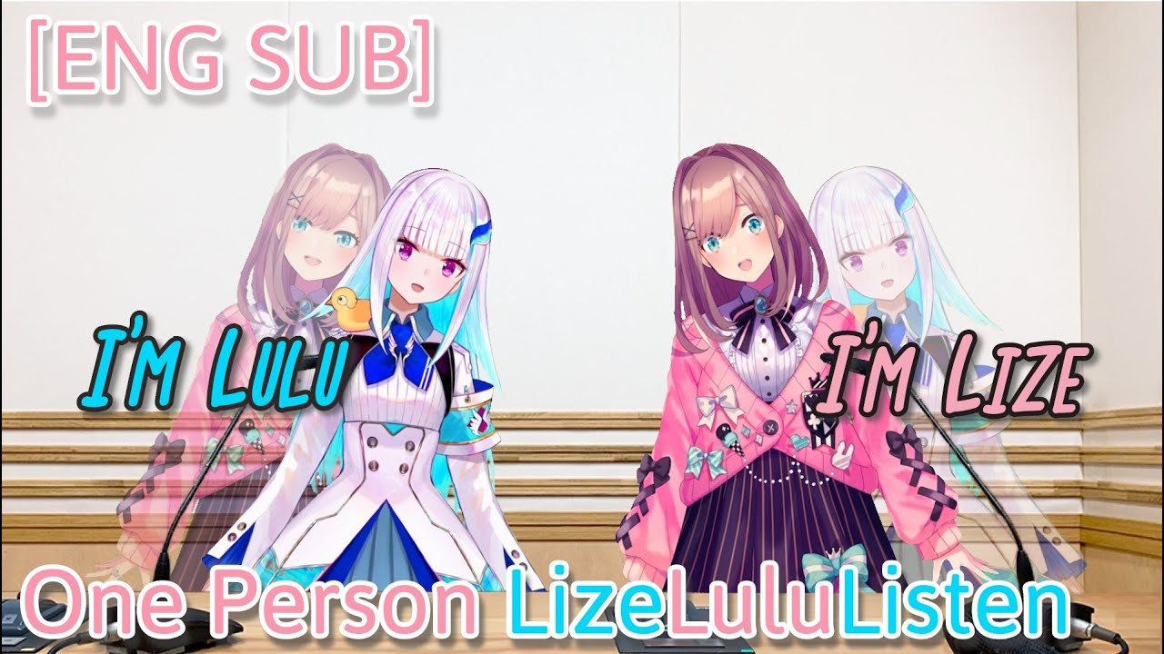 One Person LizeLuluListen (Lizehara Lulu & Lulu Helesta) (Nijisanji) [ENG SUB]