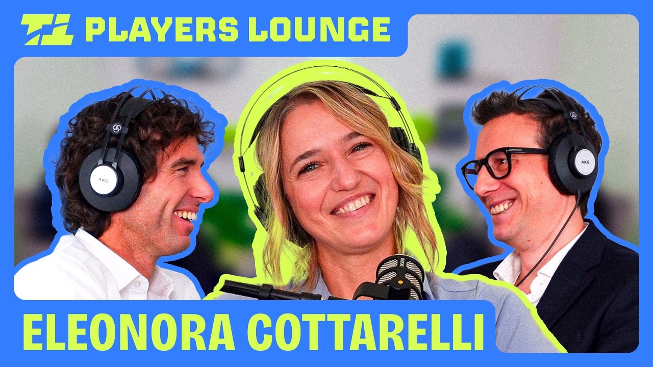 ELEONORA COTTARELLI - Il tennis dietro le quinte: da Sinner a Boris Becker