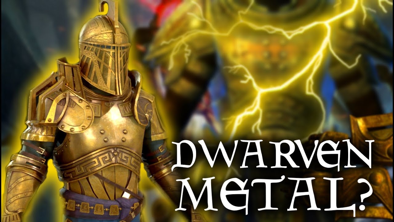 Skyrim: HOW does it WORK? - Mystery of Dwarven Metal - Dwemer Armor & Weapons - Elder Scrolls Lore