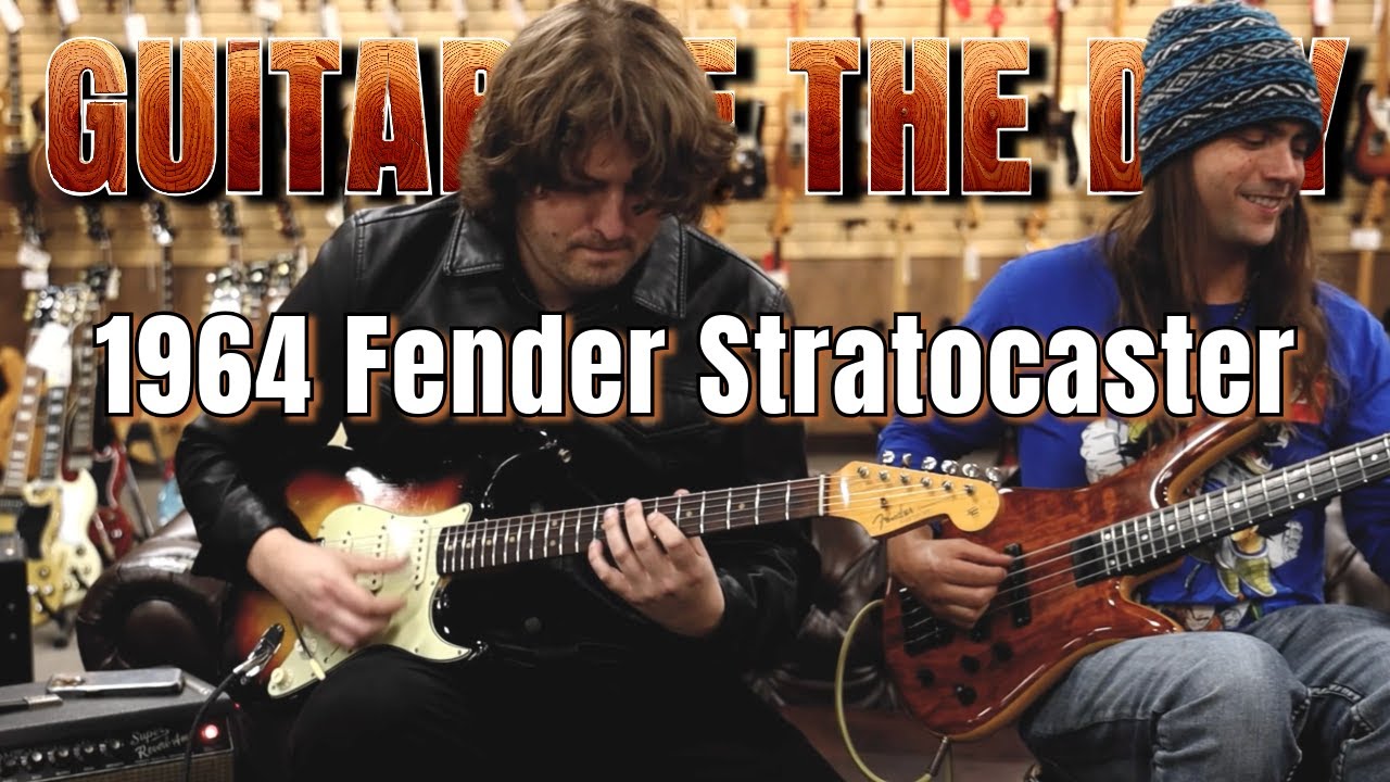Fender Stratocaster Sunburst 1964 года | Гитара дня