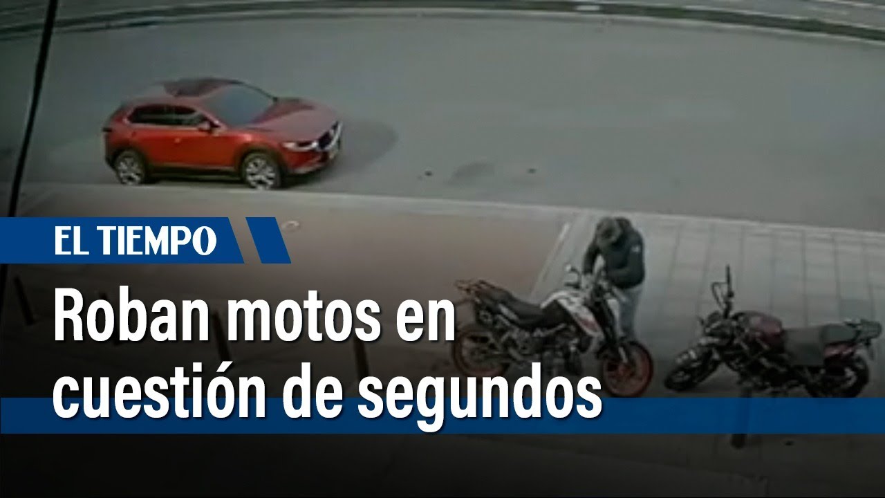 Roban una moto en cuestión de 15 segundos | El Tiempo