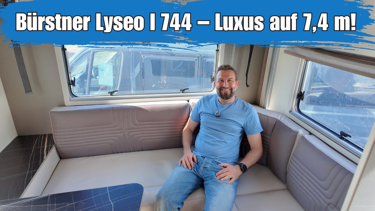 Bürstner Lyseo I 744 im Test – Vollintegriertes Wohnmobil mit 2 Zimmern!